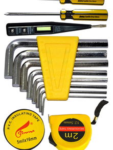 金馬工具JM-8017A 家用五金工具17件套，便捷實用的禮品型組合